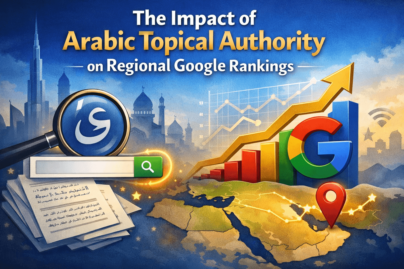 Strategic guide to Arabic Topical Authority and EEAT signals for international SEO agencies targeting Middle Eastern markets.
