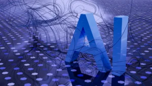 Artificial intelligence interface and search technology representing AI search visibility
