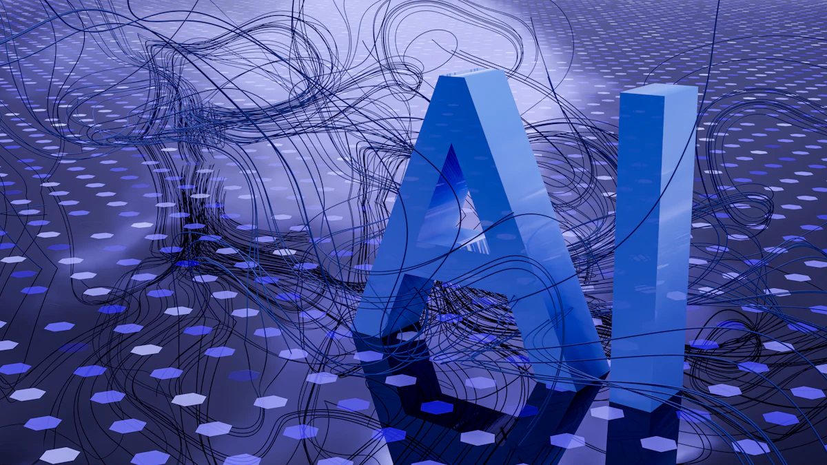 Artificial intelligence interface and search technology representing AI search visibility