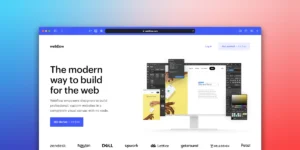 Website interface design workspace for improving landing pages