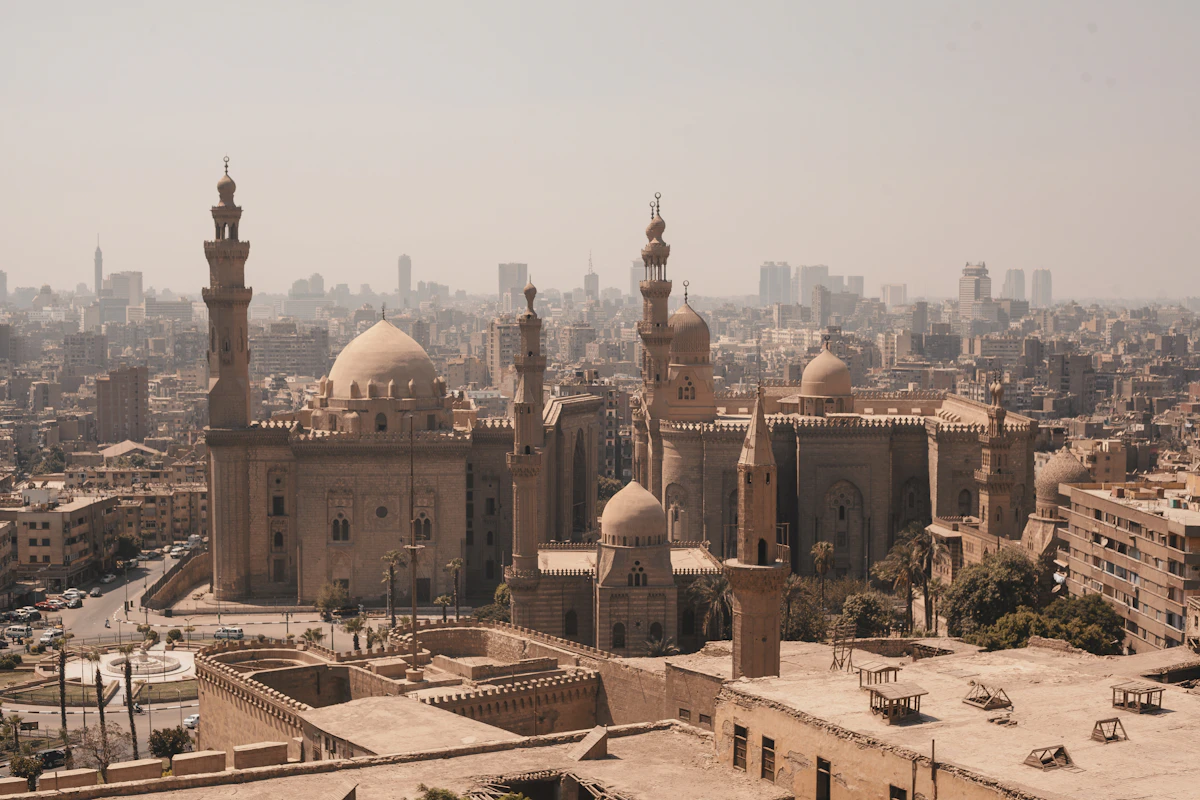 Historic Islamic architecture in Cairo representing travel content for Arabic-speaking MENA audiences