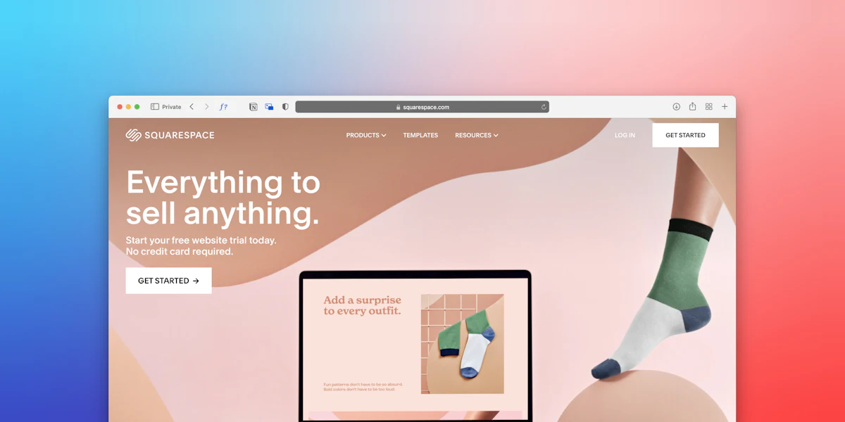 Responsive landing page interface being evaluated for usability and conversion clarity